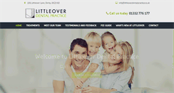 Desktop Screenshot of littleoverdentalpractice.co.uk